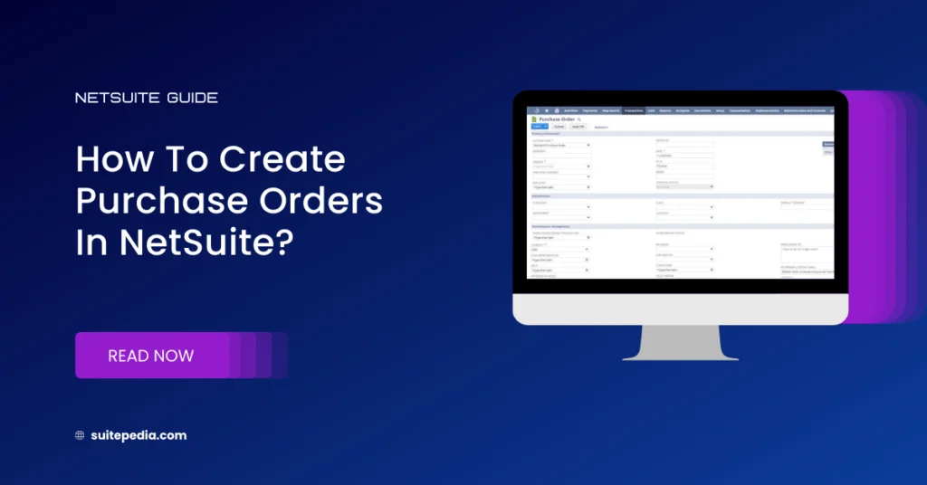 Create purchase orders