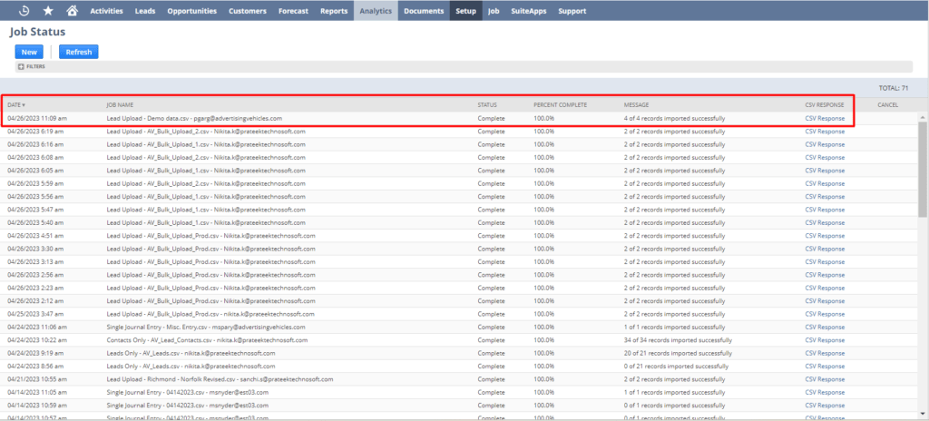 Maximizing Efficiency: A Guide to Bulk Lead Upload in NetSuite