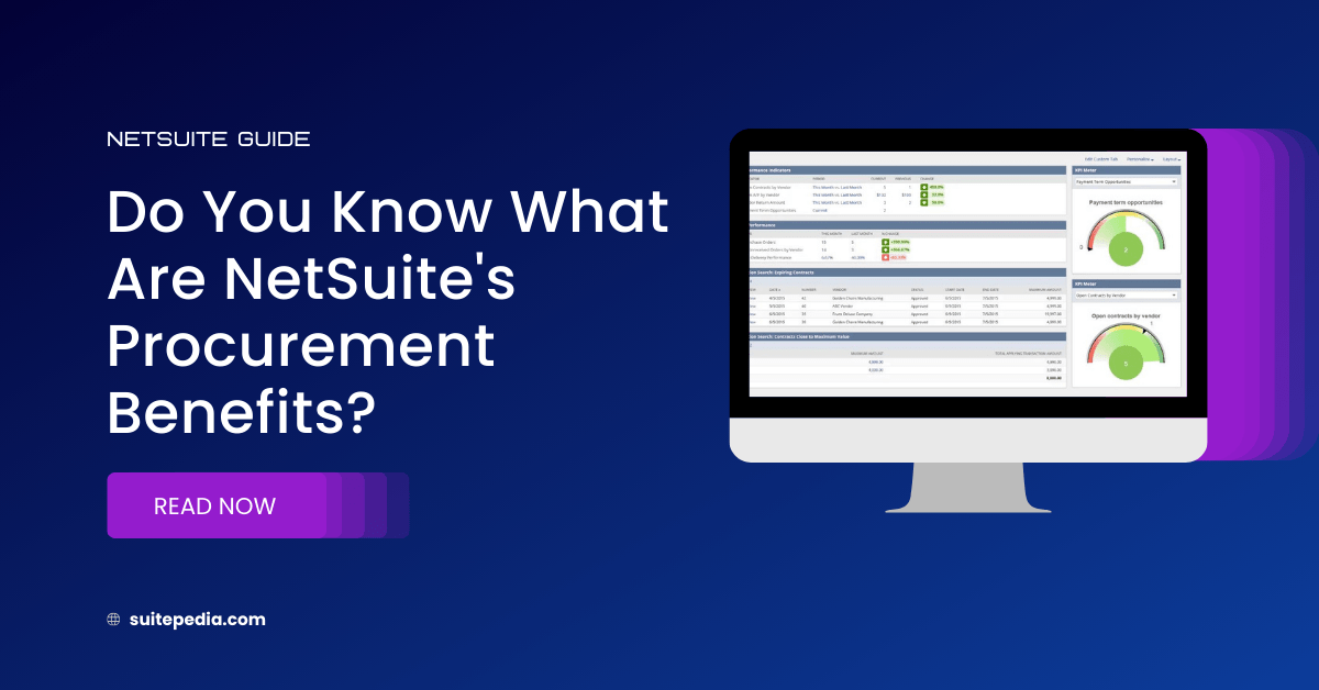 Do you know what are NetSuite's procurments