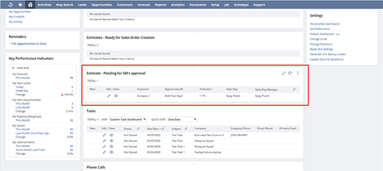 How to create an Estimate from the Configurator?