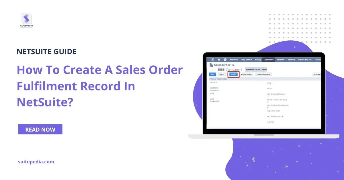 sales order fulfillment