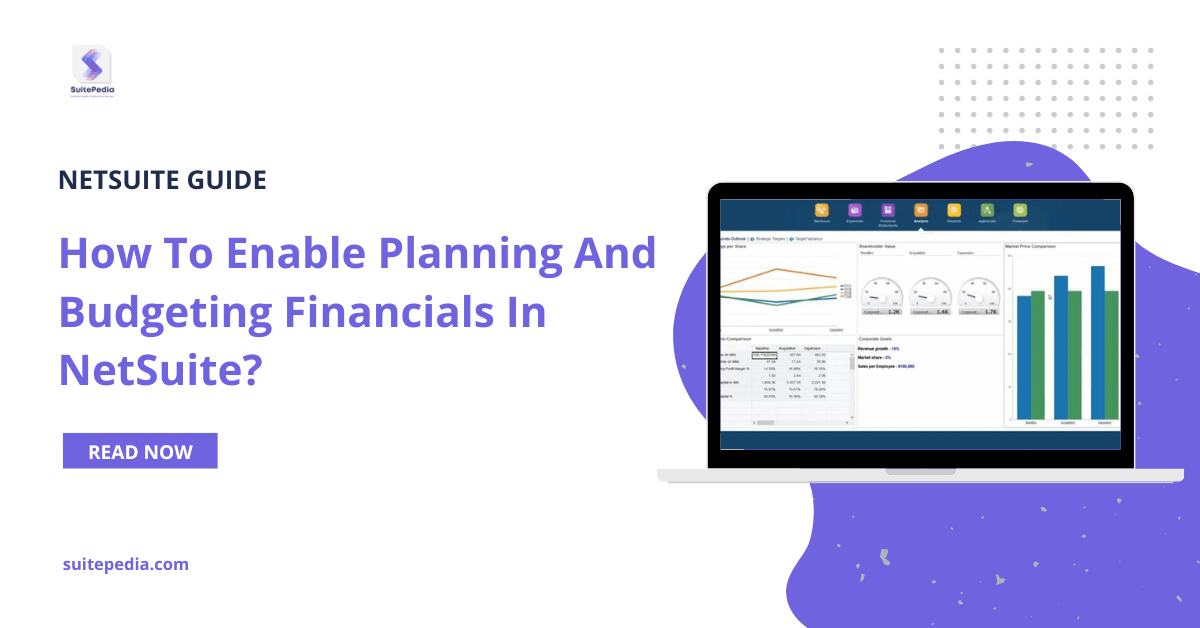 Planning And Budgeting Financials