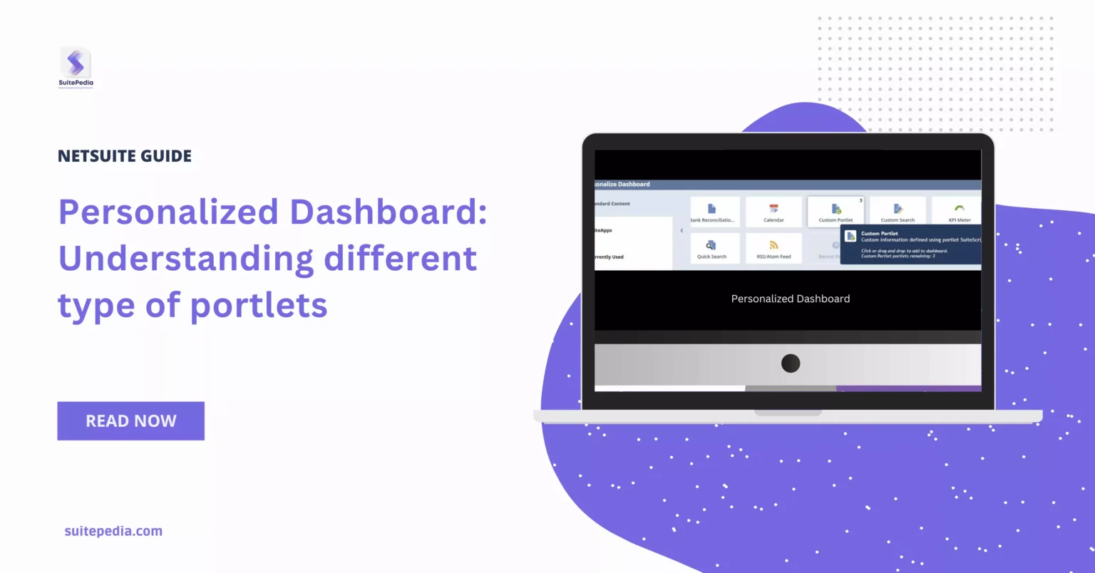 Personalize Dashboard